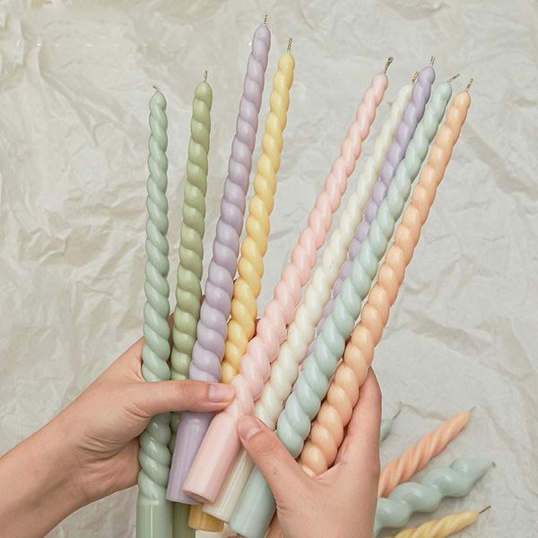 craft tools long pole aroma candle plastic mold spiral cylinder shape decorative aromatic candles mould
craft tools long pole aroma candle plastic mold spiral cylinder shape decorative aromatic candles mould