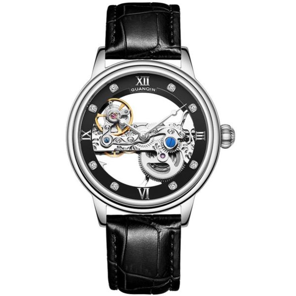 wristwatches watch tourbillon skeleton automatic men's sports mechanical clock waterproof gold relogio masculino, Slivery;brown
wristwatches watch tourbillon skeleton automatic men's sports mechanical clock waterproof gold relogio masculino, Slivery;brown