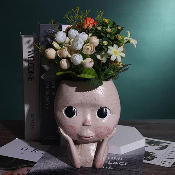 vases nordic girls face head flowerpot small succulent plant pot figurine home office decoration friends gift supplies
vases nordic girls face head flowerpot small succulent plant pot figurine home office decoration friends gift supplies