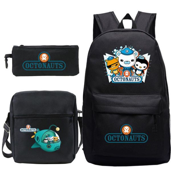 backpack mochilas the octonauts for children students cartoon schoolbag 3 pcs/set book bags boys girls back to school rucksack
backpack mochilas the octonauts for children students cartoon schoolbag 3 pcs/set book bags boys girls back to school rucksack