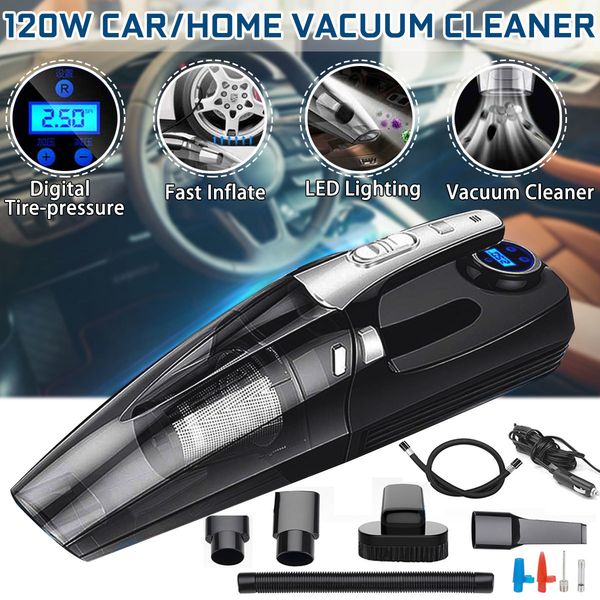 4 in 1 handheld with digital tire inflator pump pressure gauge led light vacuum cleaner for home auto car
4 in 1 handheld with digital tire inflator pump pressure gauge led light vacuum cleaner for home auto car