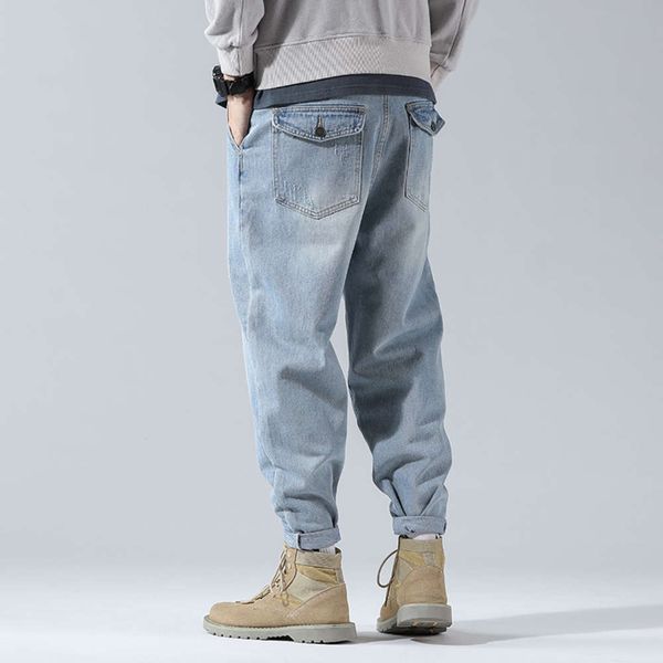 autumn jeans brand loose straight tube youth leisure korean fashion men's pants leggings, Black
autumn jeans brand loose straight tube youth leisure korean fashion men's pants leggings, Black