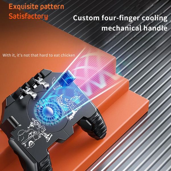 game controllers & joysticks built-in 500mah phone radiator low noise controller handle cooling fan power heat dissipation stand bracket
game controllers & joysticks built-in 500mah phone radiator low noise controller handle cooling fan power heat dissipation stand bracket