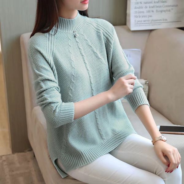korean style ovresized womens pullover sweater 2021 spring/autumn fashion versatile loose o-neck bottom female knitwear, White;black
korean style ovresized womens pullover sweater 2021 spring/autumn fashion versatile loose o-neck bottom female knitwear, White;black