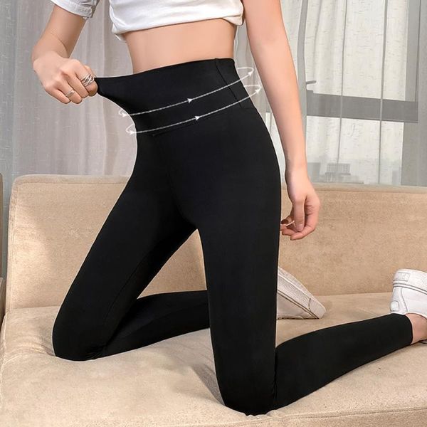 women's pants & capris elastic skin-friendly matte fitness for women high waist abdomen thin leggings, Black;white
women's pants & capris elastic skin-friendly matte fitness for women high waist abdomen thin leggings, Black;white