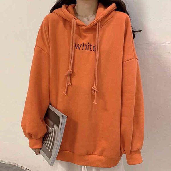 women's hoodie with lettered pattern, thickened warm lace sweater, casual loose long sleeved sweatshirt, fashion, autumn winter,, Black
women's hoodie with lettered pattern, thickened warm lace sweater, casual loose long sleeved sweatshirt, fashion, autumn winter,, Black