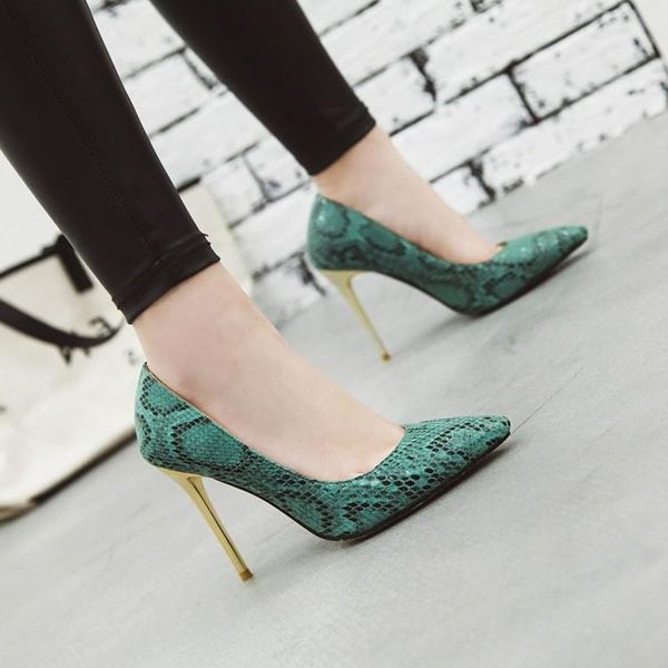 dress shoes female leopard print shallow pointed thin high heel large size fashion single stage t-stage, Black
dress shoes female leopard print shallow pointed thin high heel large size fashion single stage t-stage, Black