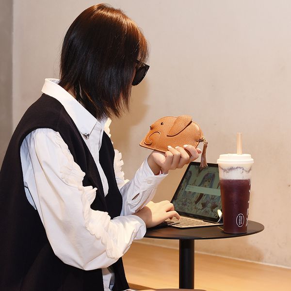 short cute creative cowhide aukaqi wallet mini first layer holder women's card zipper hand coin purse kwdda
short cute creative cowhide aukaqi wallet mini first layer holder women's card zipper hand coin purse kwdda