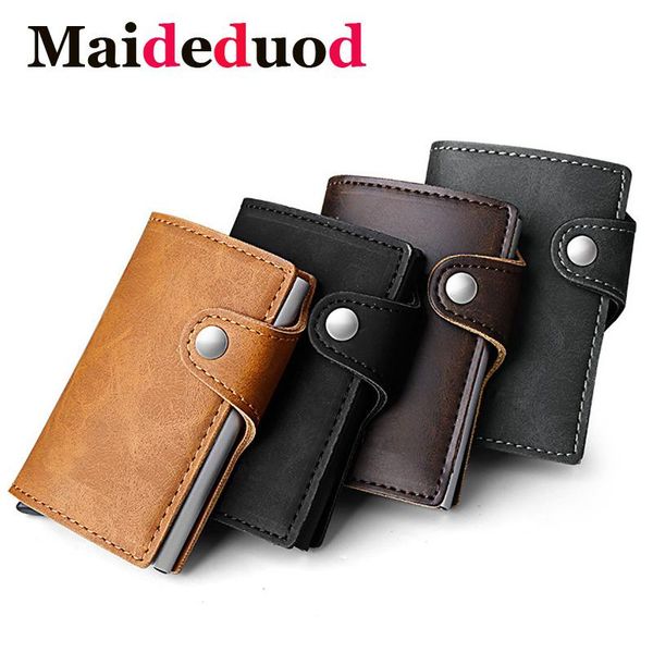 card holders maideduod 2021 automatic holder business men fashion rfid cases aluminium bank wallets, Brown;gray
card holders maideduod 2021 automatic holder business men fashion rfid cases aluminium bank wallets, Brown;gray