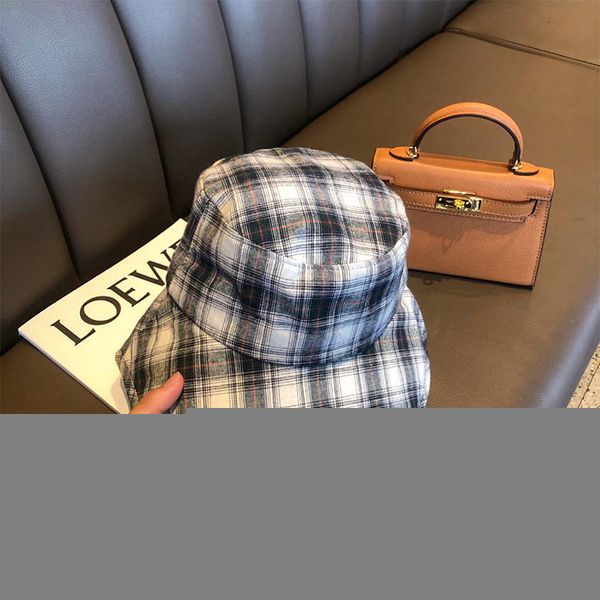 new female autumn and winter korean versatile fashion sunscreen plaid fisherman's hat, Blue;gray
new female autumn and winter korean versatile fashion sunscreen plaid fisherman's hat, Blue;gray