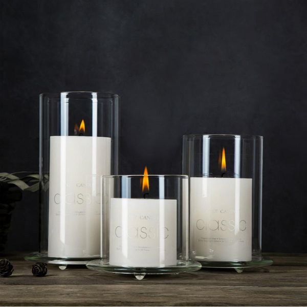 candle holders hurricane holder with plate glass open ended bottomless cylindrical lamp shade of dia10cm 10/15/20cm height
candle holders hurricane holder with plate glass open ended bottomless cylindrical lamp shade of dia10cm 10/15/20cm height