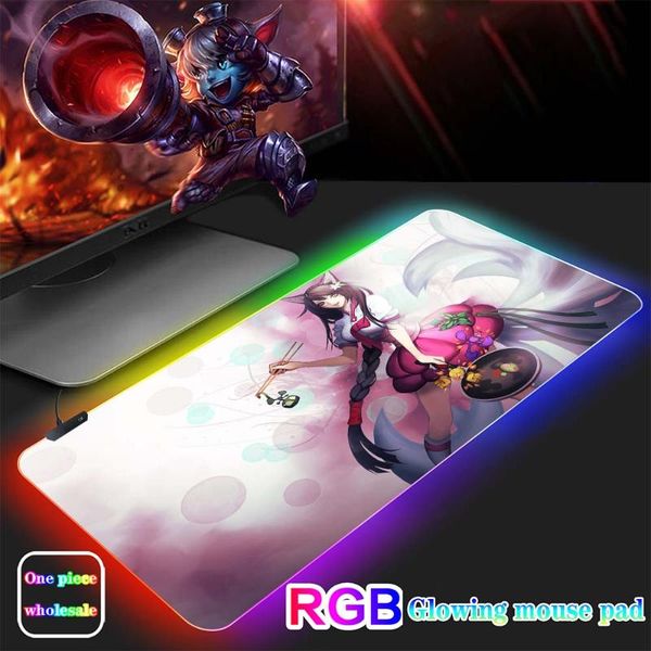 mouse pads & wrist rests computer deskgaming pad with backlight rgb large carpet 
mouse pads & wrist rests computer deskgaming pad with backlight rgb large carpet