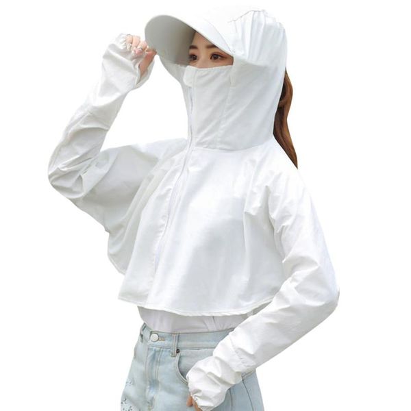 women fishing wide brim zipper front sun protection clothing outdoor cycling anti uv detachable hat quick dry long sleeves, Black;red
women fishing wide brim zipper front sun protection clothing outdoor cycling anti uv detachable hat quick dry long sleeves, Black;red