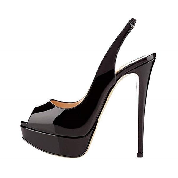 mkkhou fashion sandals women 2021 new classic fish mouth platform pumps stilettos high heels women open shoes larger size, Black
mkkhou fashion sandals women 2021 new classic fish mouth platform pumps stilettos high heels women open shoes larger size, Black