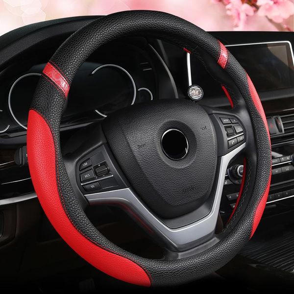 steering wheel covers 38cm pu leather car black pink auto steering-covers cases for lady girls accessories
steering wheel covers 38cm pu leather car black pink auto steering-covers cases for lady girls accessories