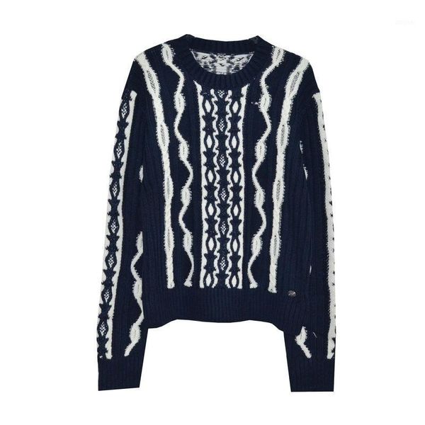 star same small fragrant hamburger sweater three dimensional twist round neck long sleeve women's wear sweaters, White;black
star same small fragrant hamburger sweater three dimensional twist round neck long sleeve women's wear sweaters, White;black