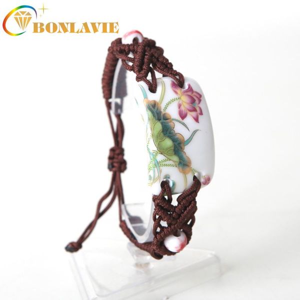 charm bracelets bonlavie ceramic jewelry pink peach blossom bracelet handmade gifts, Golden;silver
charm bracelets bonlavie ceramic jewelry pink peach blossom bracelet handmade gifts, Golden;silver