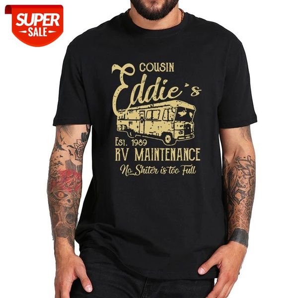 cousin eddie's rv maintenance t shirt funny christmas retro tshirt 100% cotton eu size cool round neck tee #z63a, White;black
cousin eddie's rv maintenance t shirt funny christmas retro tshirt 100% cotton eu size cool round neck tee #z63a, White;black