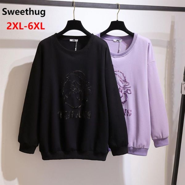 plus size t-shirt autumn winter sports for women large pullover long sleeve loose black cotton sweatshirt 3xl 4xl 5xl 6xl
plus size t-shirt autumn winter sports for women large pullover long sleeve loose black cotton sweatshirt 3xl 4xl 5xl 6xl