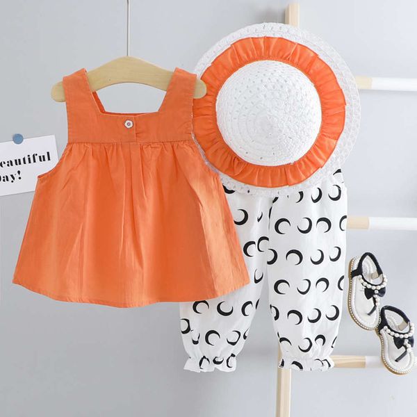 0-3 suit 2021 years new old baby's summer thin vest girls' two piece set 1 trend, White
0-3 suit 2021 years new old baby's summer thin vest girls' two piece set 1 trend, White