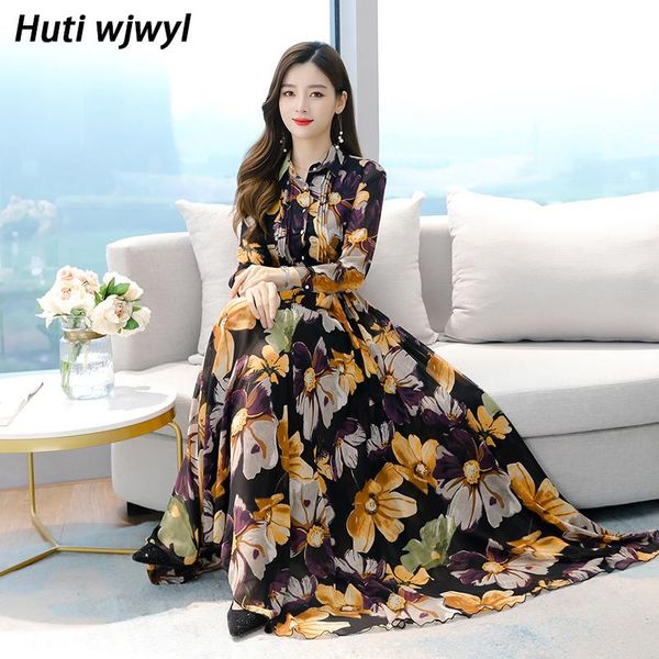 casual dresses spring autumn vintage maxi 4xl plus size floral chiffon boho beach dress 2021 women black party bodycon vestidos, Black;gray
casual dresses spring autumn vintage maxi 4xl plus size floral chiffon boho beach dress 2021 women black party bodycon vestidos, Black;gray
