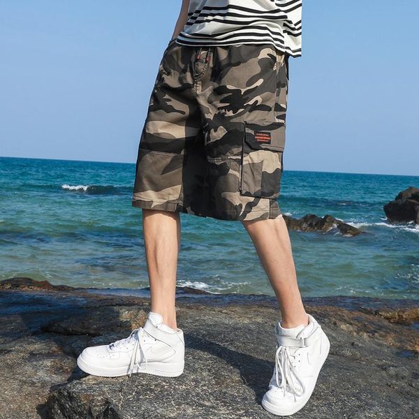 men's shorts summer beach pants casual loose 5 division wear sports cool, White;black
men's shorts summer beach pants casual loose 5 division wear sports cool, White;black