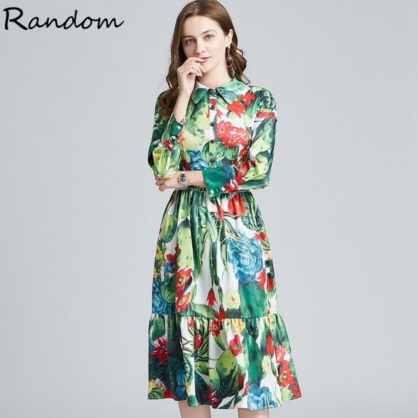 multi floral printing long sleeve 2021 new spring handcrafted green diamond buckle turndown collar mid-calf shirt dress 50c4, White
multi floral printing long sleeve 2021 new spring handcrafted green diamond buckle turndown collar mid-calf shirt dress 50c4, White