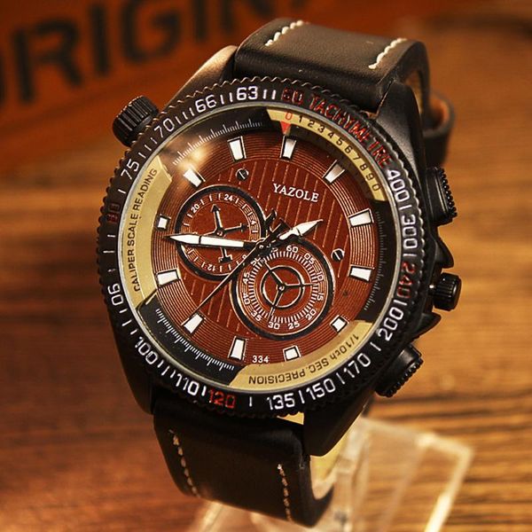 wristwatches 2021 yazole watch fashion personality sport men watches big dial luminous male clock classic business mens waterproof wristwatc, Slivery;brown
wristwatches 2021 yazole watch fashion personality sport men watches big dial luminous male clock classic business mens waterproof wristwatc, Slivery;brown