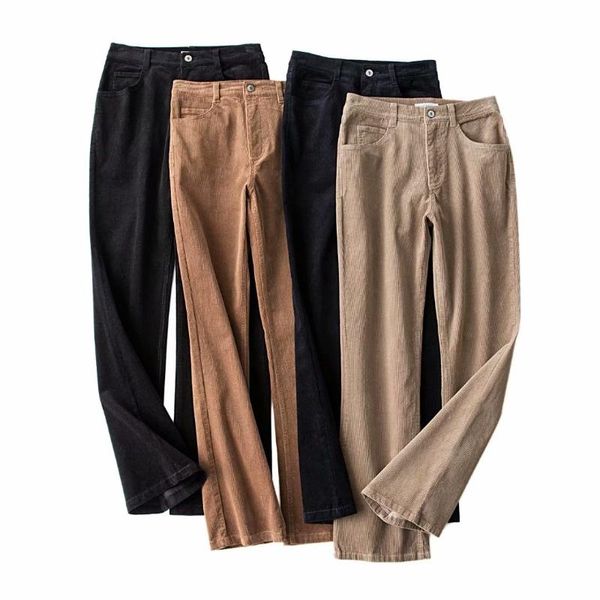 woman pants vintage korean harajuku casual trousers women black corduroy pants women brown corduroy soild, Black;white
woman pants vintage korean harajuku casual trousers women black corduroy pants women brown corduroy soild, Black;white