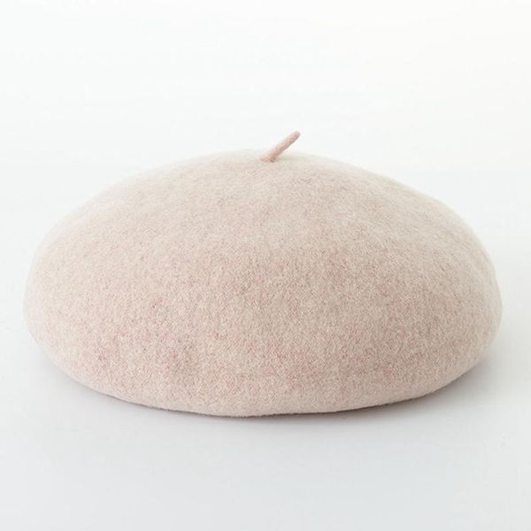 winter wool solid color beret caps female bonnet women caps, Blue;gray 
winter wool solid color beret caps female bonnet women caps, Blue;gray