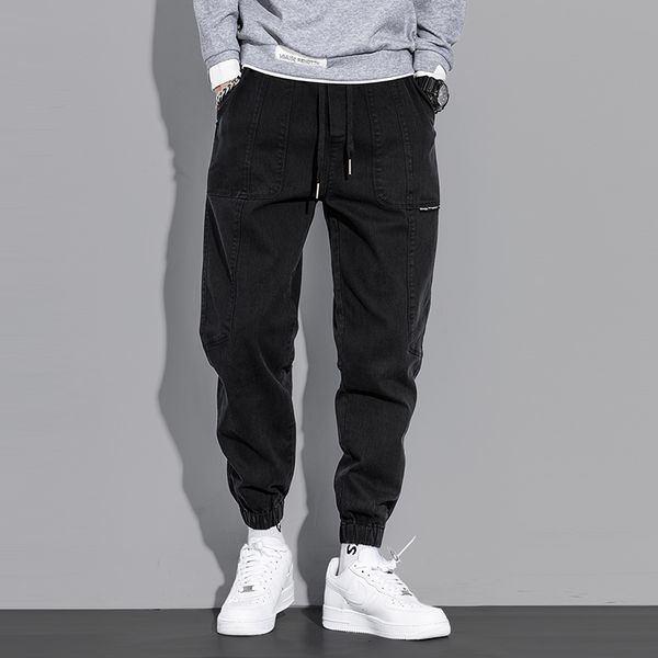2021 new newly designer fashion men jeans loose fit spliced casual cargo pants streetwear japanese vintage hip hop joggers harem trousers 1n, Blue
2021 new newly designer fashion men jeans loose fit spliced casual cargo pants streetwear japanese vintage hip hop joggers harem trousers 1n, Blue
