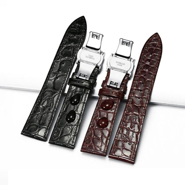 watch bands genuine crocodile leather watchband 14mm 16mm 18mm 19mm 20mm 21mm 22mm watches strap coffee black butterfly buckle band, Black;brown
watch bands genuine crocodile leather watchband 14mm 16mm 18mm 19mm 20mm 21mm 22mm watches strap coffee black butterfly buckle band, Black;brown