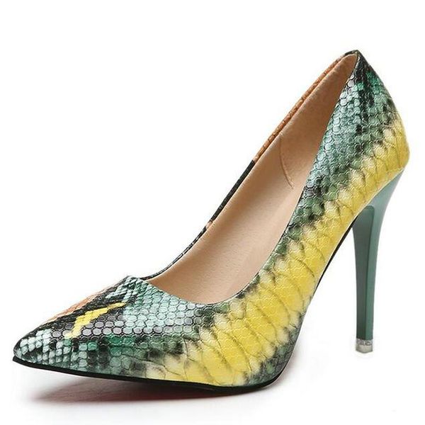 dress shoes 2021 stiletto heels high pumps women snake skin pointed toe female shallow party ladies spring big size 42, Black
dress shoes 2021 stiletto heels high pumps women snake skin pointed toe female shallow party ladies spring big size 42, Black