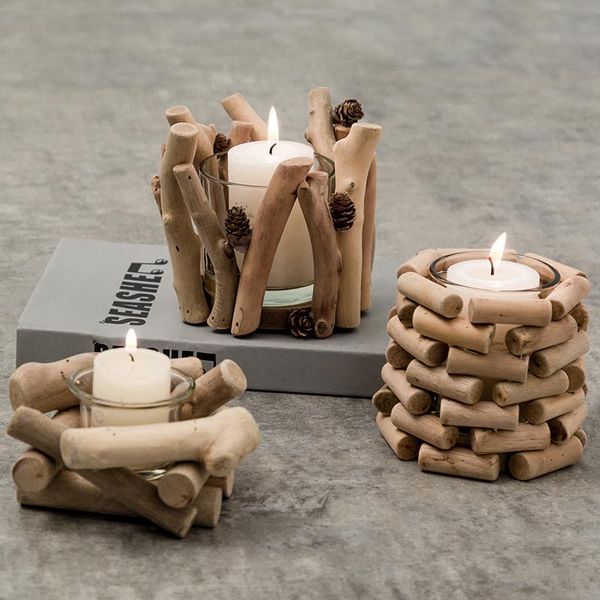 candle holders vintage candlestick modern wooden rustic glasses simple table portavelas home decoration
candle holders vintage candlestick modern wooden rustic glasses simple table portavelas home decoration