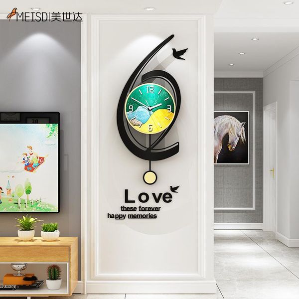 meisd modern design clock pendulum quartz silent watch creative home decor wall stickers horloge wall art painting ing
meisd modern design clock pendulum quartz silent watch creative home decor wall stickers horloge wall art painting ing