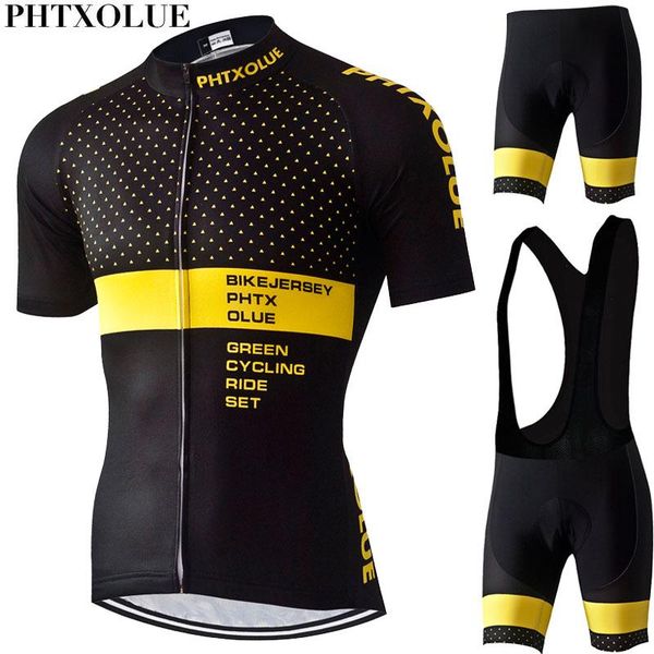 racing sets phtxolue summer short sleeve men cycling clothing breathable bike jerseys set mountain bicycle wear maillot ropa ciclismo, Black;blue
racing sets phtxolue summer short sleeve men cycling clothing breathable bike jerseys set mountain bicycle wear maillot ropa ciclismo, Black;blue