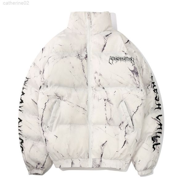 2021 popular winter printing padded cotton loose stand collar varsity bomber bubble down puffer et coat for men, Black
2021 popular winter printing padded cotton loose stand collar varsity bomber bubble down puffer et coat for men, Black