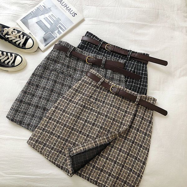 2021 korean lady spring sweet waist high to line mini feminine chess skirt chic h8zu, Black
2021 korean lady spring sweet waist high to line mini feminine chess skirt chic h8zu, Black