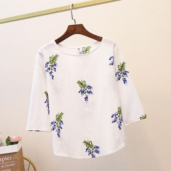 blouse women plus size white cotton floral embroidered blouses shirts 3 4 sleeve ladies casual
blouse women plus size white cotton floral embroidered blouses shirts 3 4 sleeve ladies casual