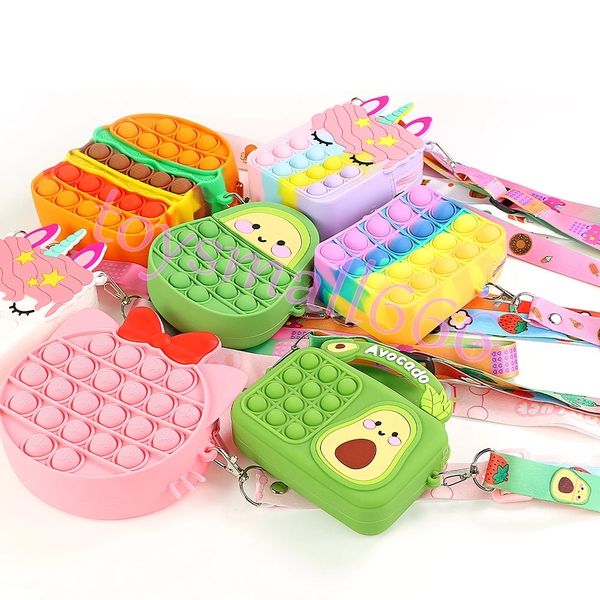 coin purse wallet ladies bag rainbow unicorn shoulder strap bag fidget toy push bubble bag hamburger crossbody bags for girls
coin purse wallet ladies bag rainbow unicorn shoulder strap bag fidget toy push bubble bag hamburger crossbody bags for girls