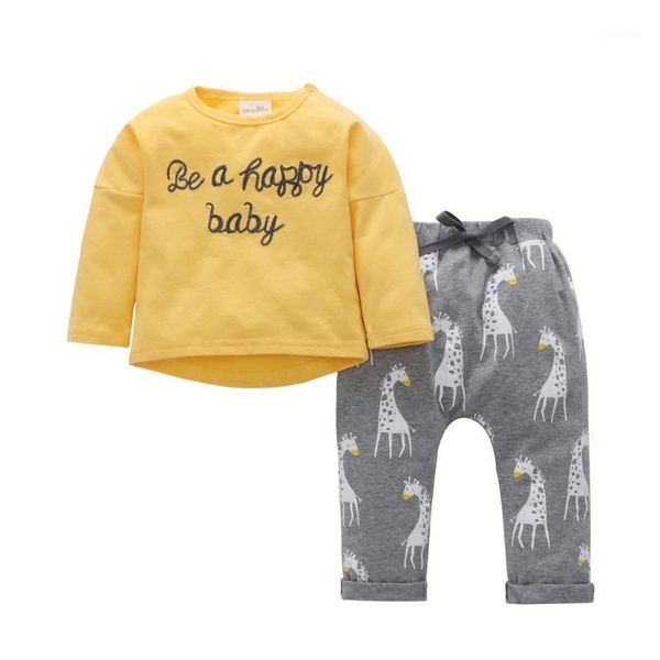 clothing sets patpat 2021 winter 2 pieces baby casual letter embroidered long-sleeve and giraffe patterned pants set for boy1, White
clothing sets patpat 2021 winter 2 pieces baby casual letter embroidered long-sleeve and giraffe patterned pants set for boy1, White