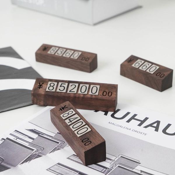 novelty items walnut creative commodity price display stainless steel digital number wood base shop shelf table counter pricing cube sta
novelty items walnut creative commodity price display stainless steel digital number wood base shop shelf table counter pricing cube sta