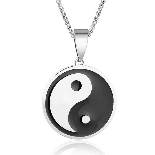 pendant necklaces china ethnic tai chi men's hip hop jewelry on the neck wholesale stainless steel chains large gifts for male, Silver
pendant necklaces china ethnic tai chi men's hip hop jewelry on the neck wholesale stainless steel chains large gifts for male, Silver