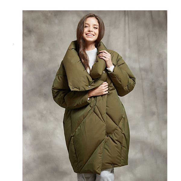 2021 winter new down jacket fashion bread cocoon white veet long-term leisure warm and thickened women's coat bwiv, Black
2021 winter new down jacket fashion bread cocoon white veet long-term leisure warm and thickened women's coat bwiv, Black