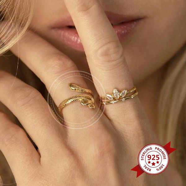 cluster rings 925 sterling silver exaggerated snake-shaped female gold and exquisite prom fashion jewelry single product, Golden;silver
cluster rings 925 sterling silver exaggerated snake-shaped female gold and exquisite prom fashion jewelry single product, Golden;silver