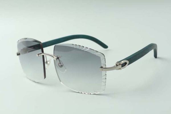 2021 style high-end designers sunglasses 3524022, cutting lens natural teal wooden temples glasses, size: 58-18-135mm, White;black
2021 style high-end designers sunglasses 3524022, cutting lens natural teal wooden temples glasses, size: 58-18-135mm, White;black