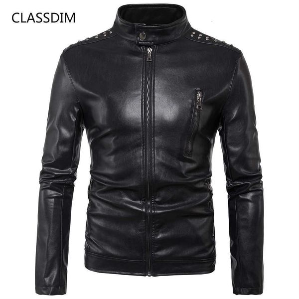 men's jackets classdim moto biker leather men rivet motorcycle coats male slim short size 5xl 88n9, Black;brown
men's jackets classdim moto biker leather men rivet motorcycle coats male slim short size 5xl 88n9, Black;brown