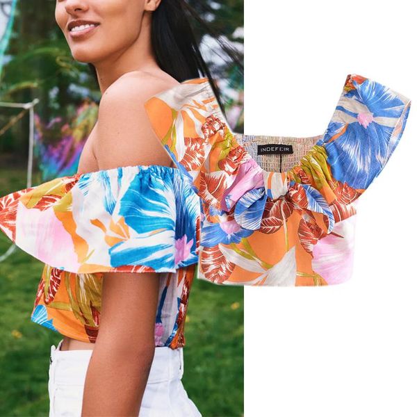 women's blouses & shirts summer women bow elastic blouse butterfly sleeve slash neck female loose thin floral printed casual sweet girl, White
women's blouses & shirts summer women bow elastic blouse butterfly sleeve slash neck female loose thin floral printed casual sweet girl, White