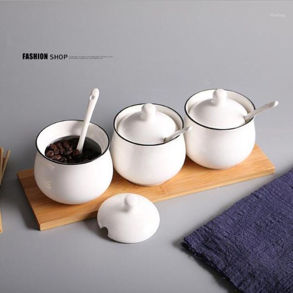 storage bottles & jars 3pcs/set ceramic seasoning jar with cover bottle marble pattern designing box set household spice combination salt
storage bottles & jars 3pcs/set ceramic seasoning jar with cover bottle marble pattern designing box set household spice combination salt