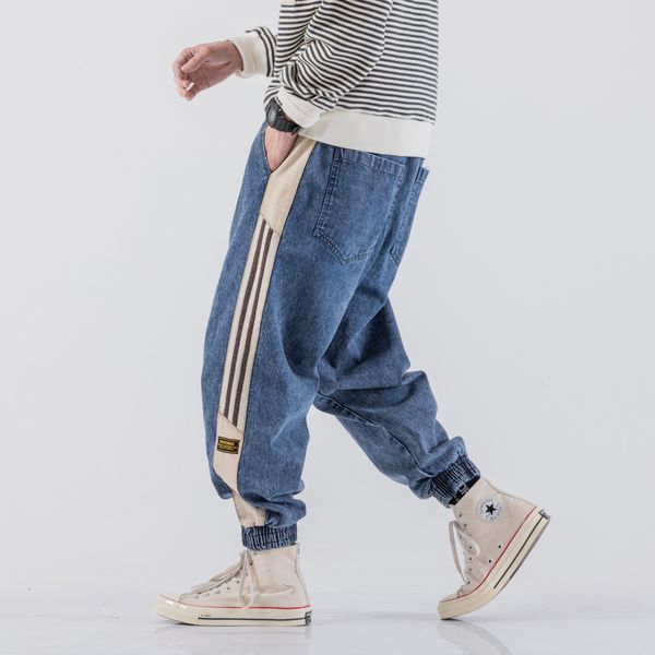 2021 new men's loose leisure casual pants black/blue color baggy homme cargo pocket wash jeans biker denim trousers big size -5xl dzad
2021 new men's loose leisure casual pants black/blue color baggy homme cargo pocket wash jeans biker denim trousers big size -5xl dzad
